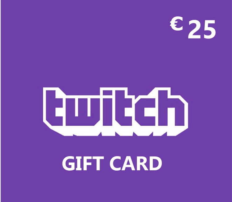 Twitch €25 هدية بطاقة NL