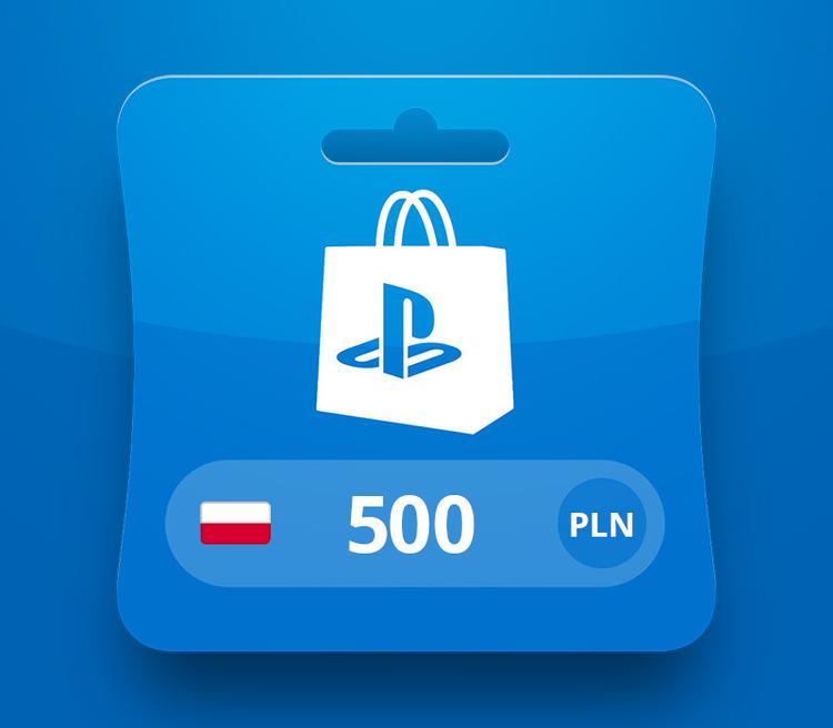 بطاقة رصيد بلايستيشن PLN 500 PL