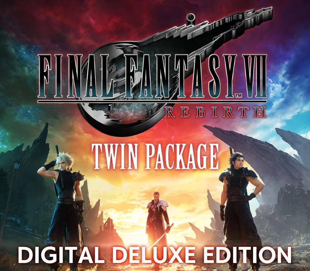 Final Fantasy VII Remake & Rebirth: Digital ديلوكس Twin Pack بي سي ستيم كود رقمي