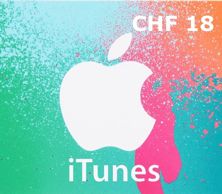 آيتونز CHF 18 بطاقة CH