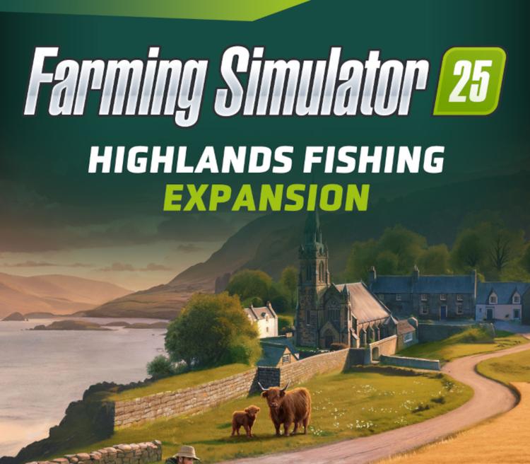 Farming Simulator 25 - Highlands Fishing Expansion DLC اوروبي بي سي ستيم كود رقمي