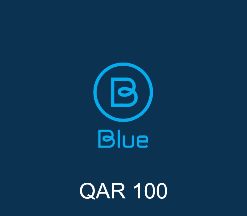 Blue Prepaid QAR 100 هدية بطاقة QA
