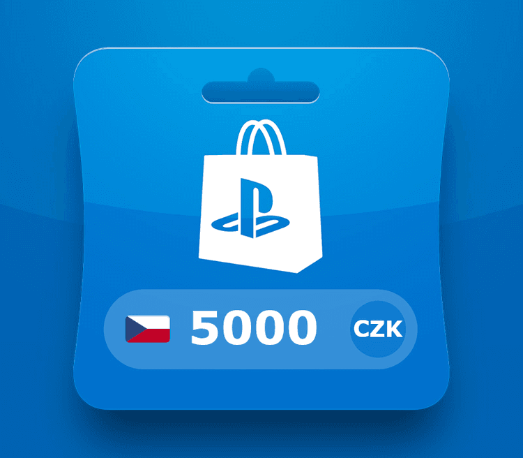 بطاقة رصيد بلايستيشن CZK 5000 CZ