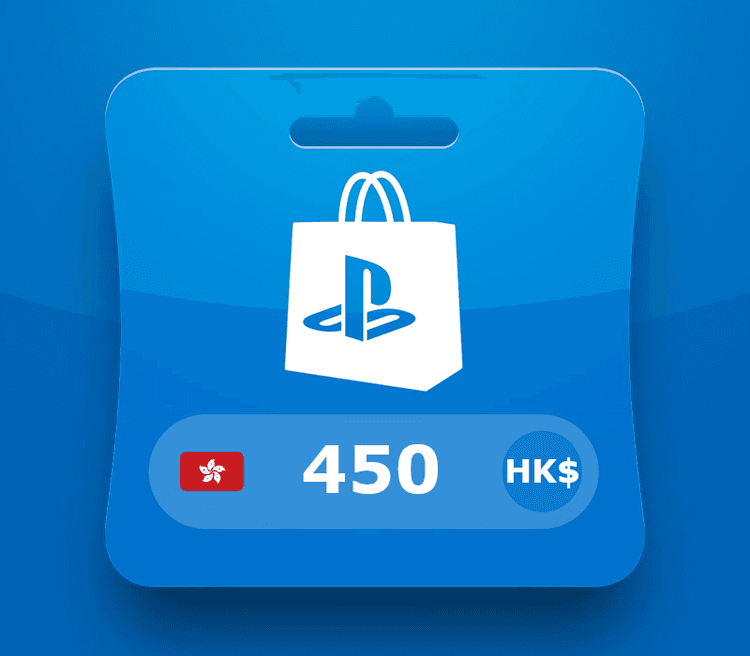 بطاقة رصيد بلايستيشن HKD 450 HK