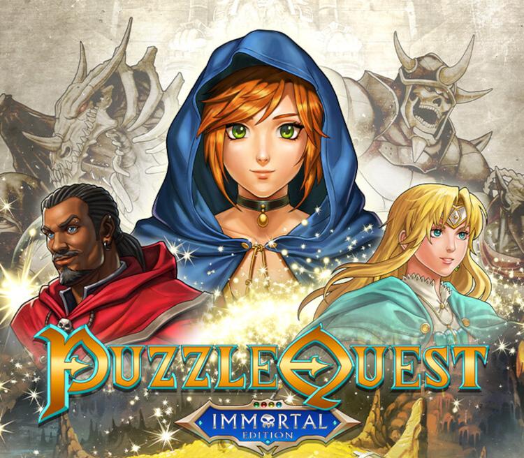 Puzzle Quest: Immortal اصدار اوروبي بي سي ستيم كود رقمي