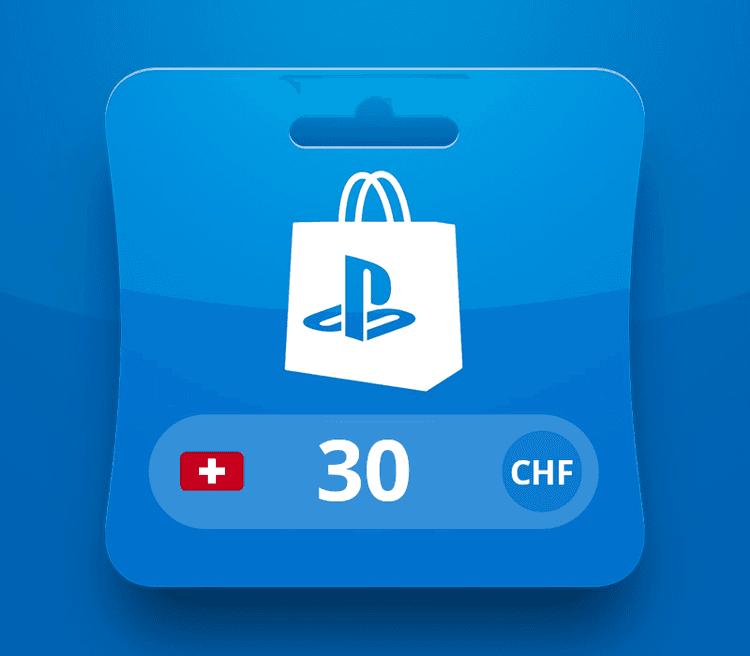 بلايستيشن Network CHF 30 بطاقة CH