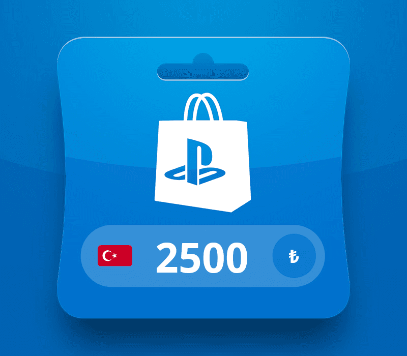 بلايستيشن Network TRY 2500 بطاقة TR
