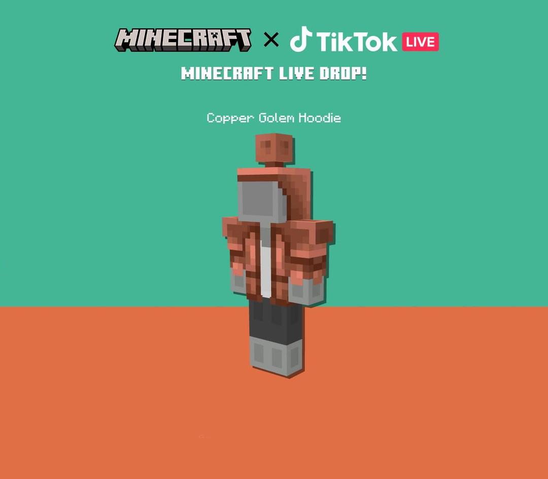 Minecraft Java & Bedrock اصدار - Copper Core Twitch Skin DLC بي سي كود رقمي
