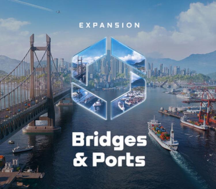 Cities: Skylines II - Bridges & Ports DLC اوروبي بي سي ستيم كود رقمي