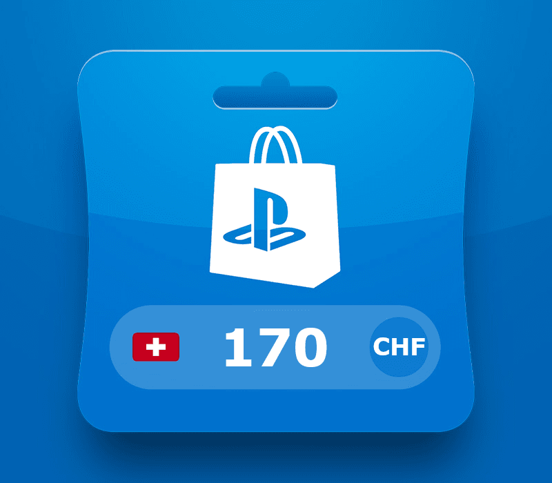بلايستيشن Network CHF 170 بطاقة CH