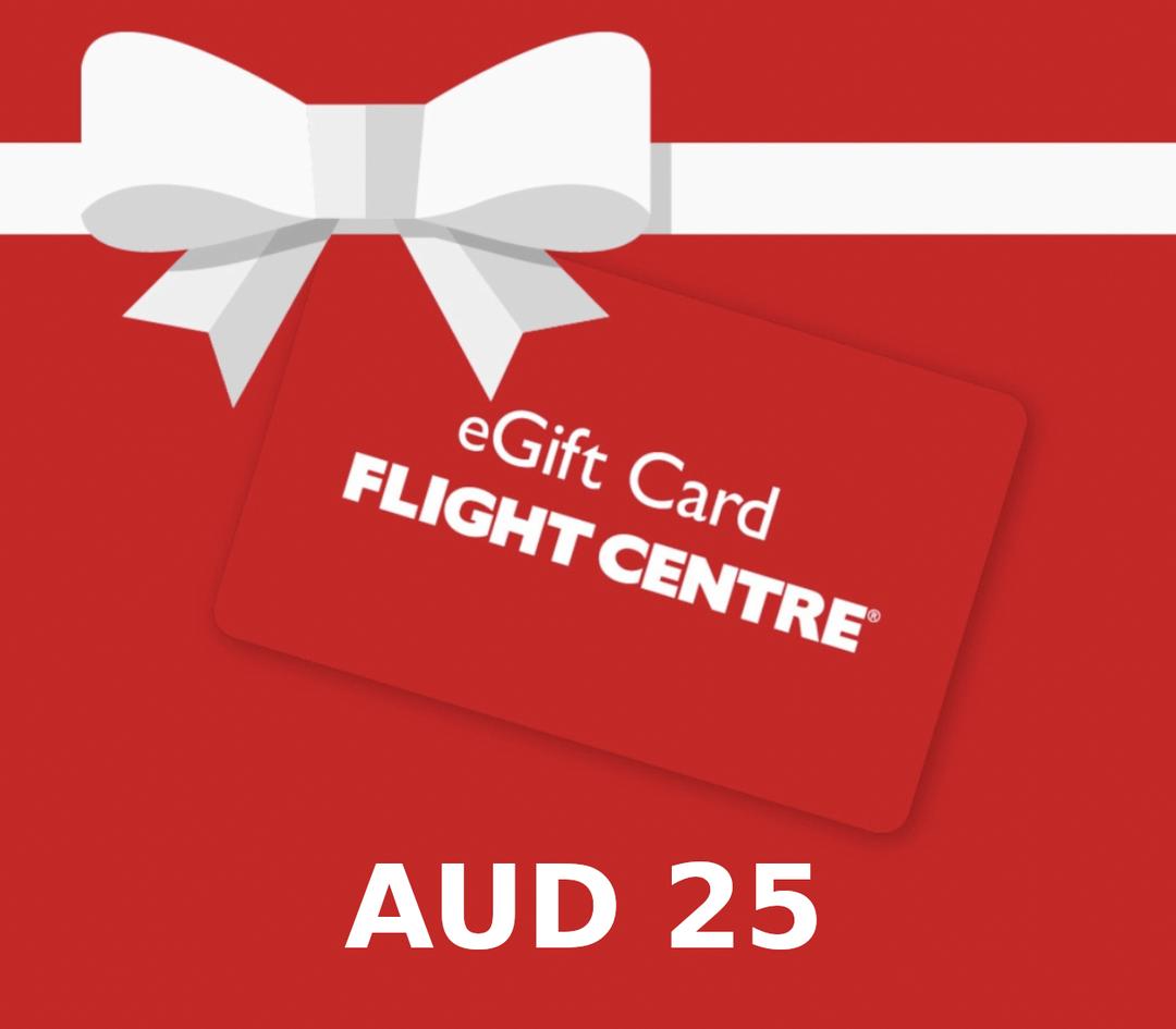 Flight Centre AUD 25 هدية بطاقة استرالي