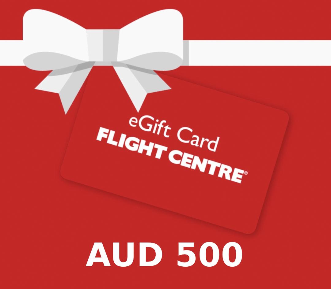 Flight Centre AUD 500 هدية بطاقة استرالي