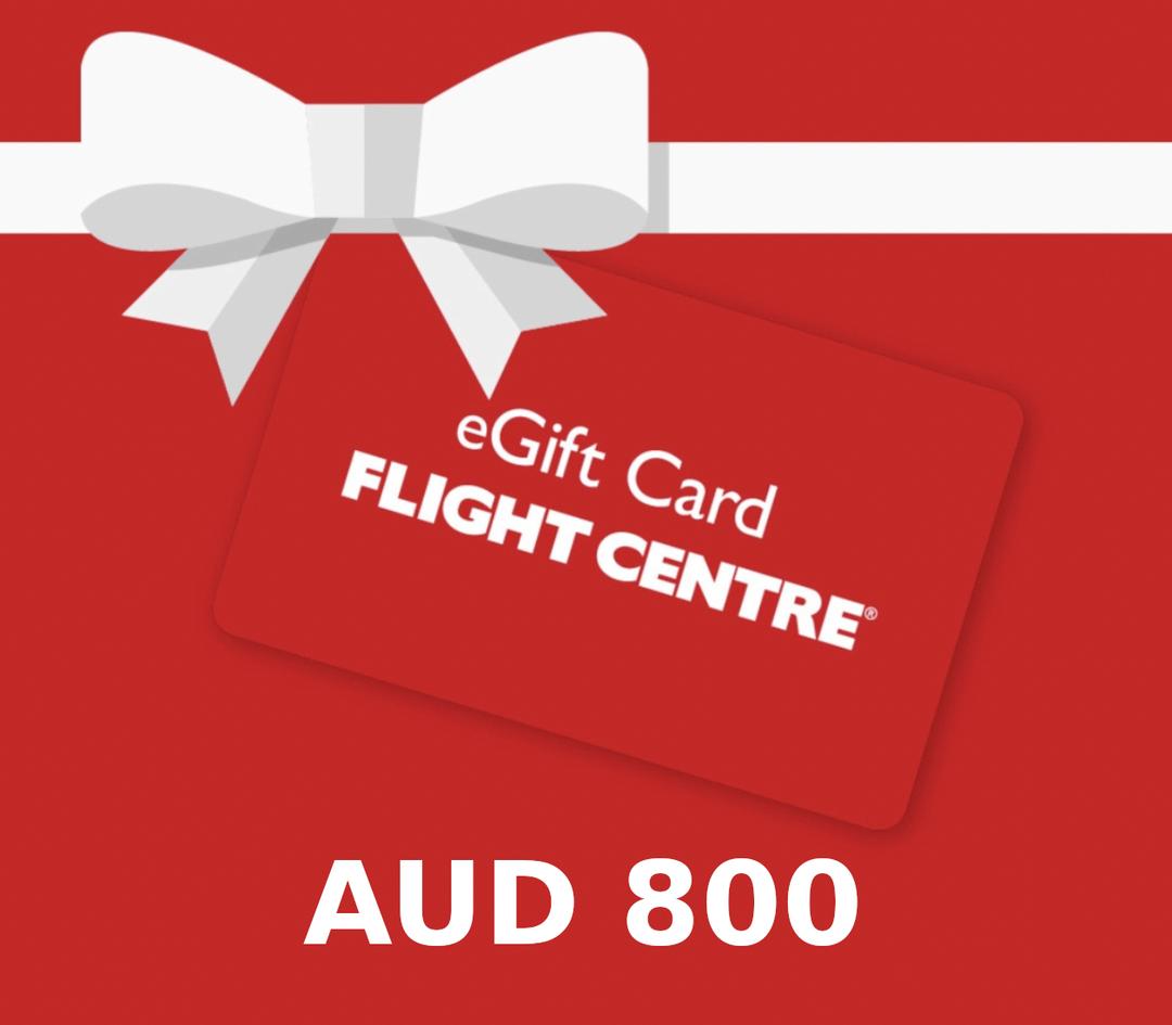 Flight Centre AUD 800 هدية بطاقة استرالي