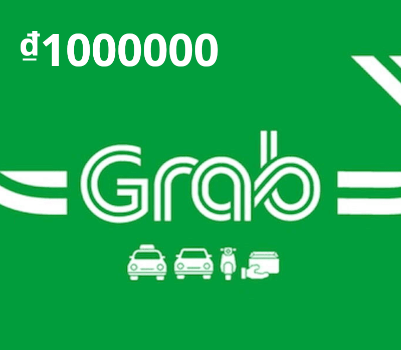 Grab Rides VND 1000000 Gift Card VN