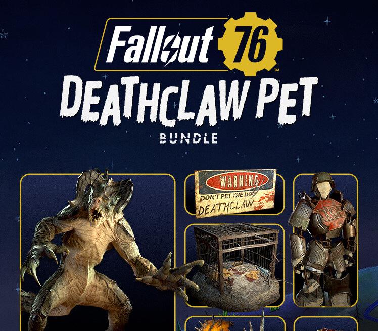 Fallout 76 - Deathclaw Pet حزمة DLC بي سي ستيم كود رقمي
