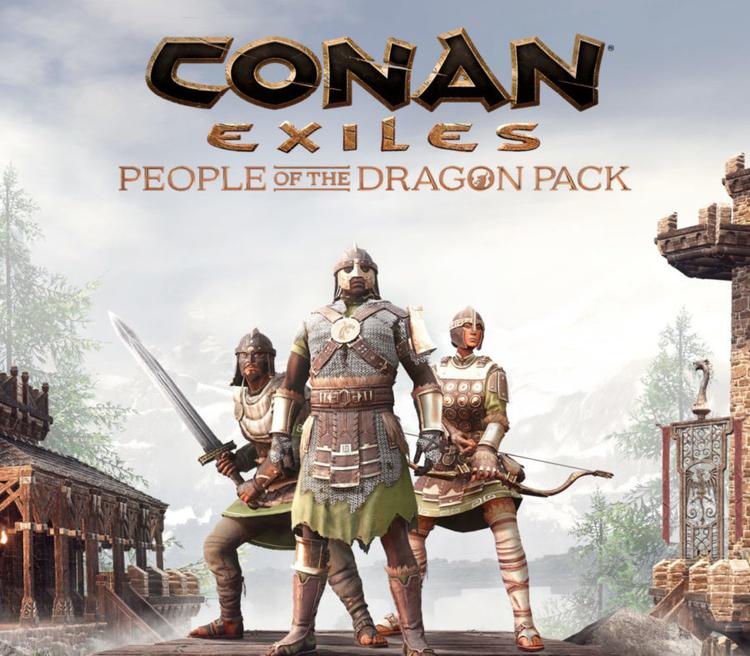 Conan Exiles Enhanced - People Of The Dragon Pack DLC اوروبي بي سي ستيم كود رقمي