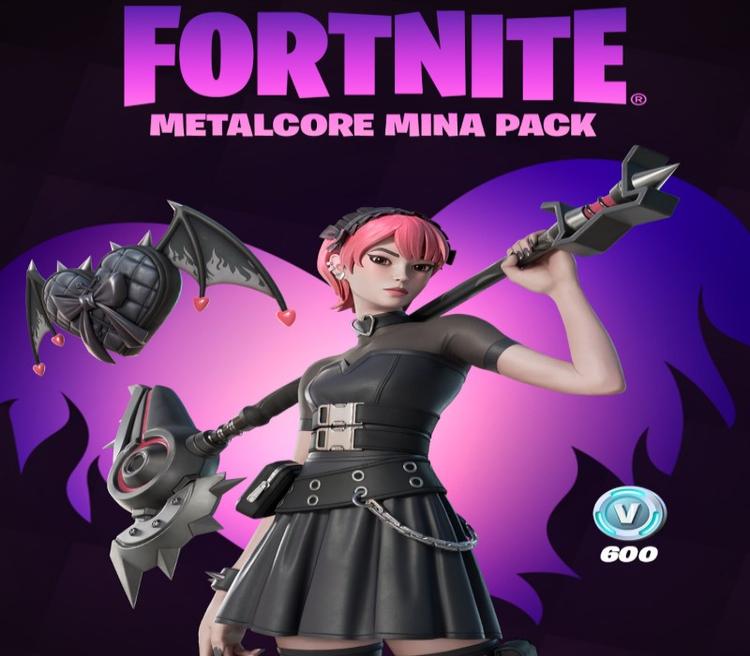 Fortnite - Metalcore Mina Pack بريطاني اكسبوكس 1 / إكس بوكس سيريس X|S كود رقمي