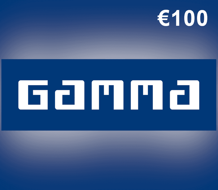 Gamma €100 هدية بطاقة BE