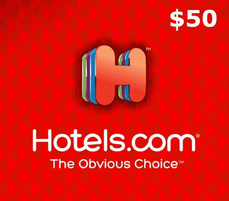 Hotels.Com $50 هدية بطاقة امريكي