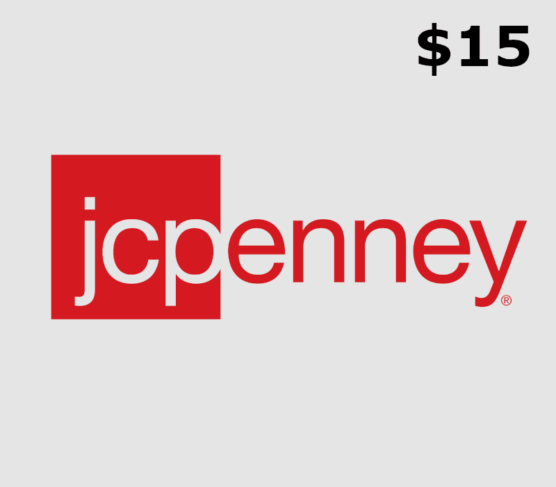 JCPenney $15 هدية بطاقة امريكي