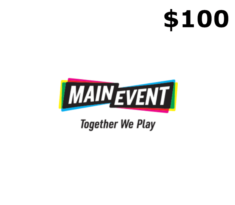 Main Event $100 هدية بطاقة امريكي