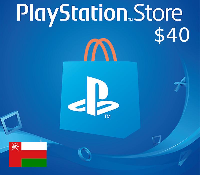 بطاقة رصيد بلايستيشن $40 OM