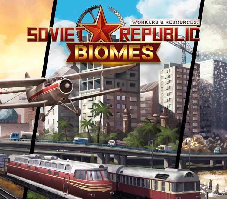 Workers & Resources: Soviet Republic - Biomes DLC اوروبي بي سي ستيم كود رقمي