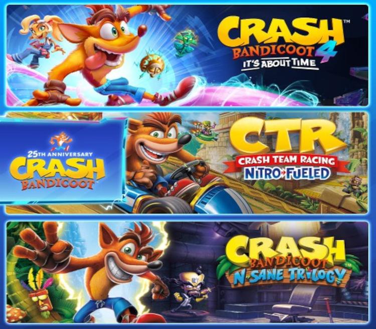 Crash Bandicoot Crashiversary حزمة امريكي اكسبوكس 1 / إكس بوكس سيريس X|S كود رقمي