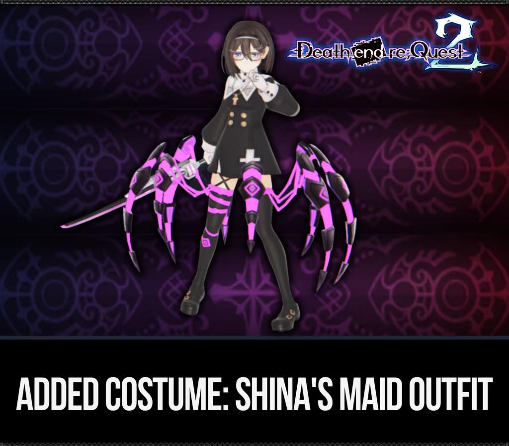 Death End Re;Quest 2 - Shina'S Maid Outfit DLC اوروبي بي سي ستيم كود رقمي