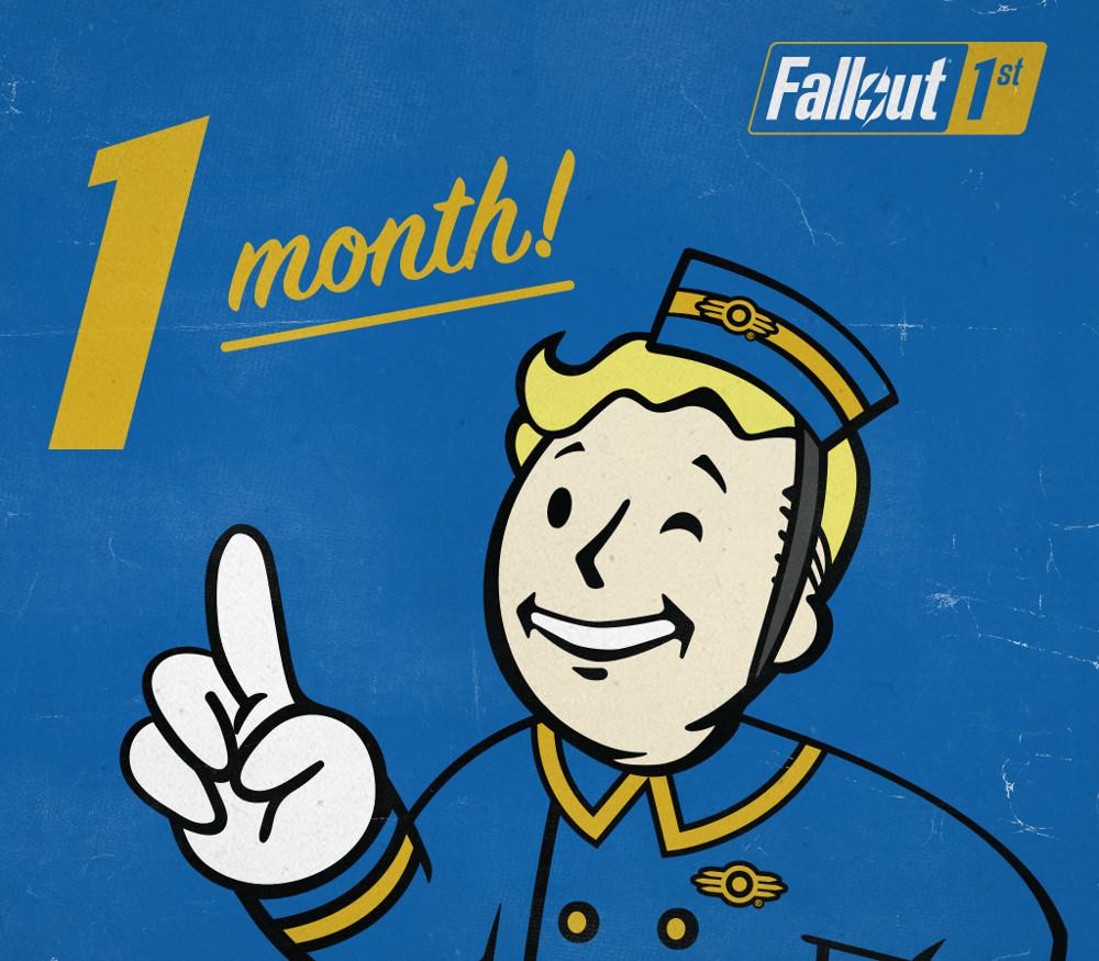 Fallout 1st - 1 شهر اشتراك ويندوز 10/11 كود رقمي (Game Pass اولتمت Required)
