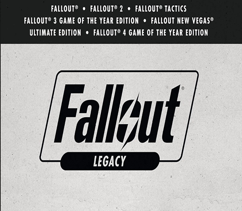 Fallout Legacy Collection اوروبي بي سي ستيم كود رقمي
