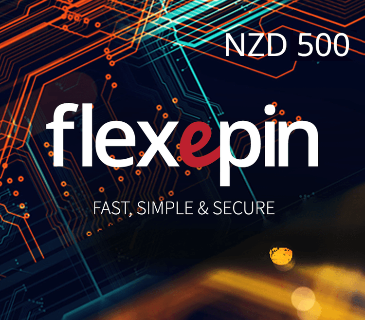 Flexepin NZD 500 بطاقة