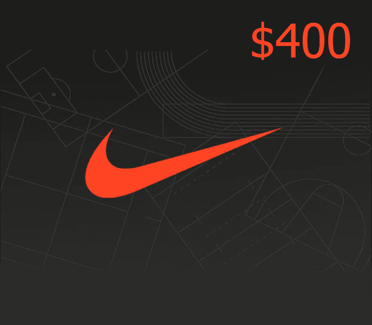 Nike $400 هدية بطاقة امريكي