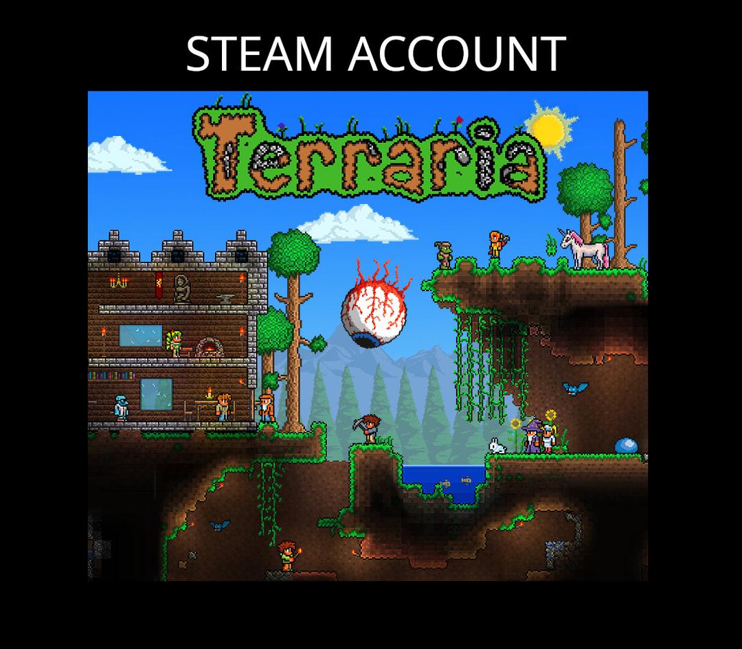 Terraria ستيم حساب