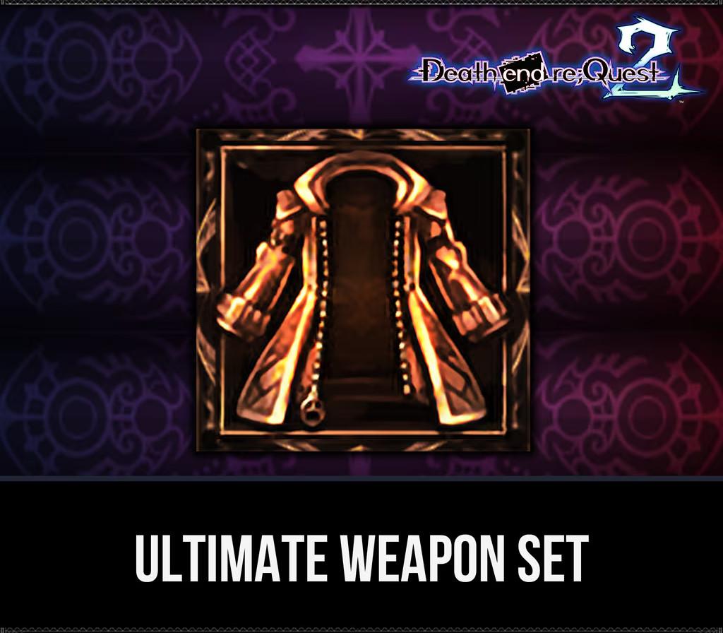 Death End Re;Quest 2 - اولتمت Weapon Set DLC اوروبي بي سي ستيم كود رقمي