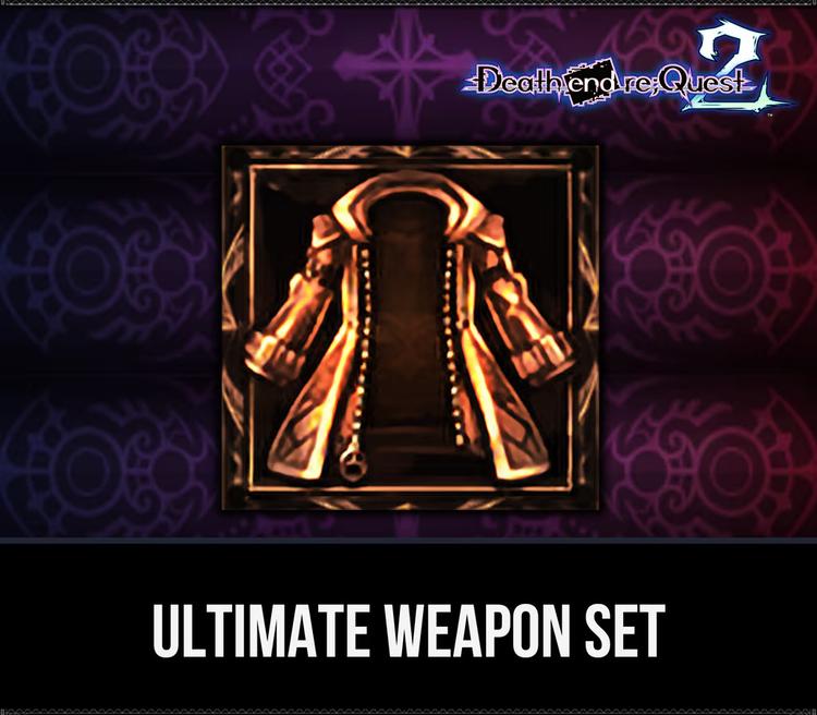 Death End Re;Quest 2 - اولتمت Weapon Set DLC اوروبي بي سي ستيم كود رقمي