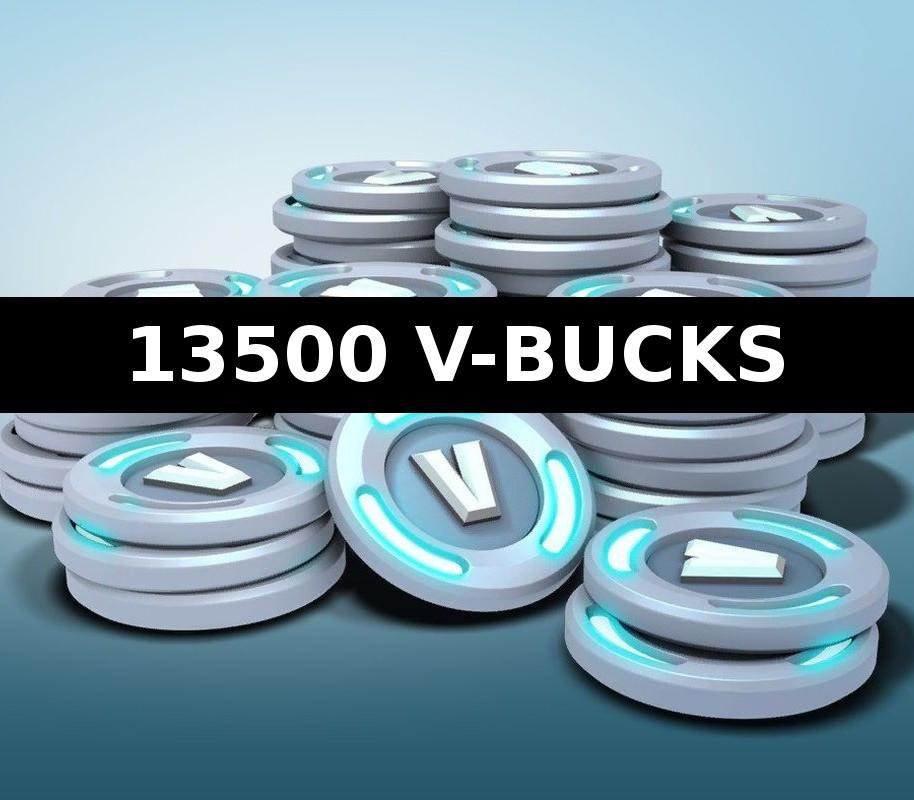 Fortnite - 13500 V-Bucks IT ايبك قيمز كود رقمي