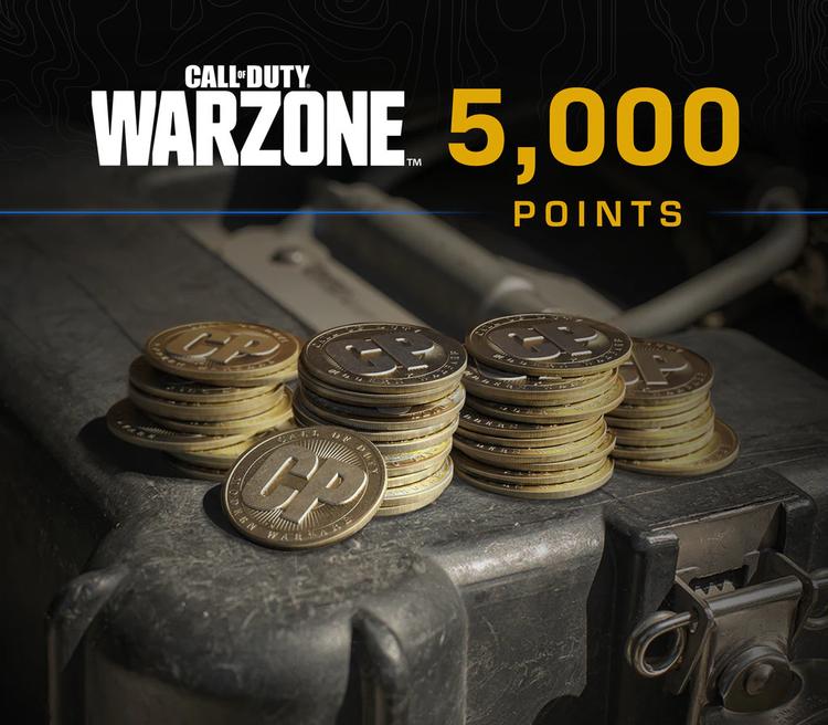 Call Of Duty: Warzone - 5,000 Points اكسبوكس 1 / إكس بوكس سيريس X|S كود رقمي