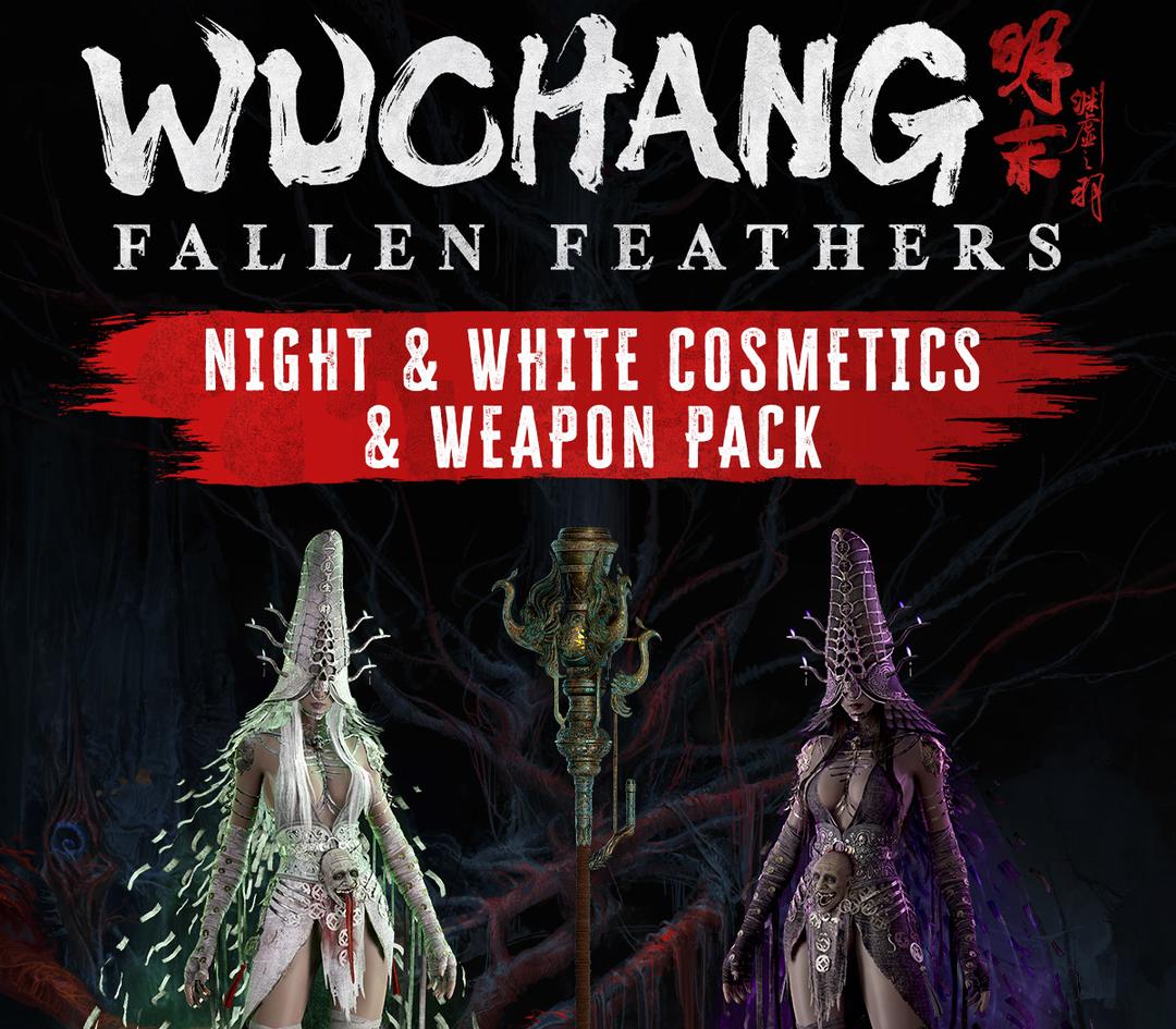Wuchang: Fallen Feathers Night & White Cosmetics And Weapon Pack DLC اوروبي (Without الماني) بلايستيشن 5 كود رقمي