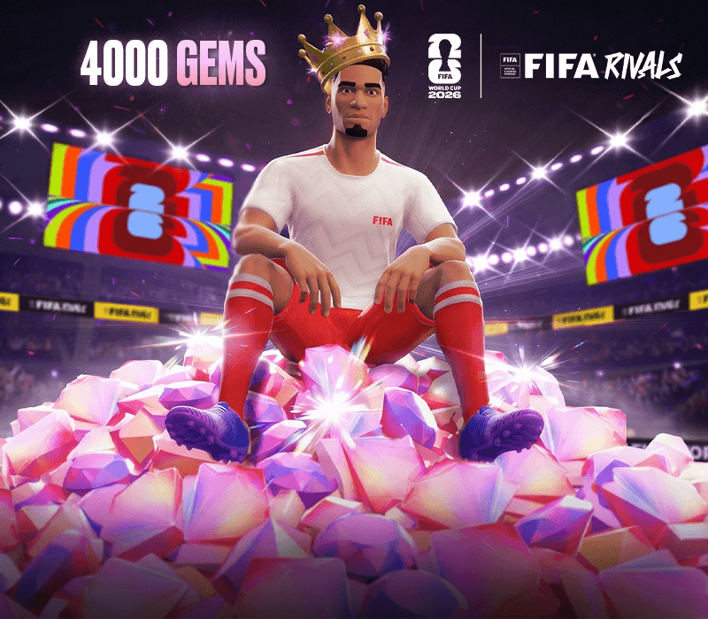 FIFA Rivals - 4000 Gems هدية بطاقة