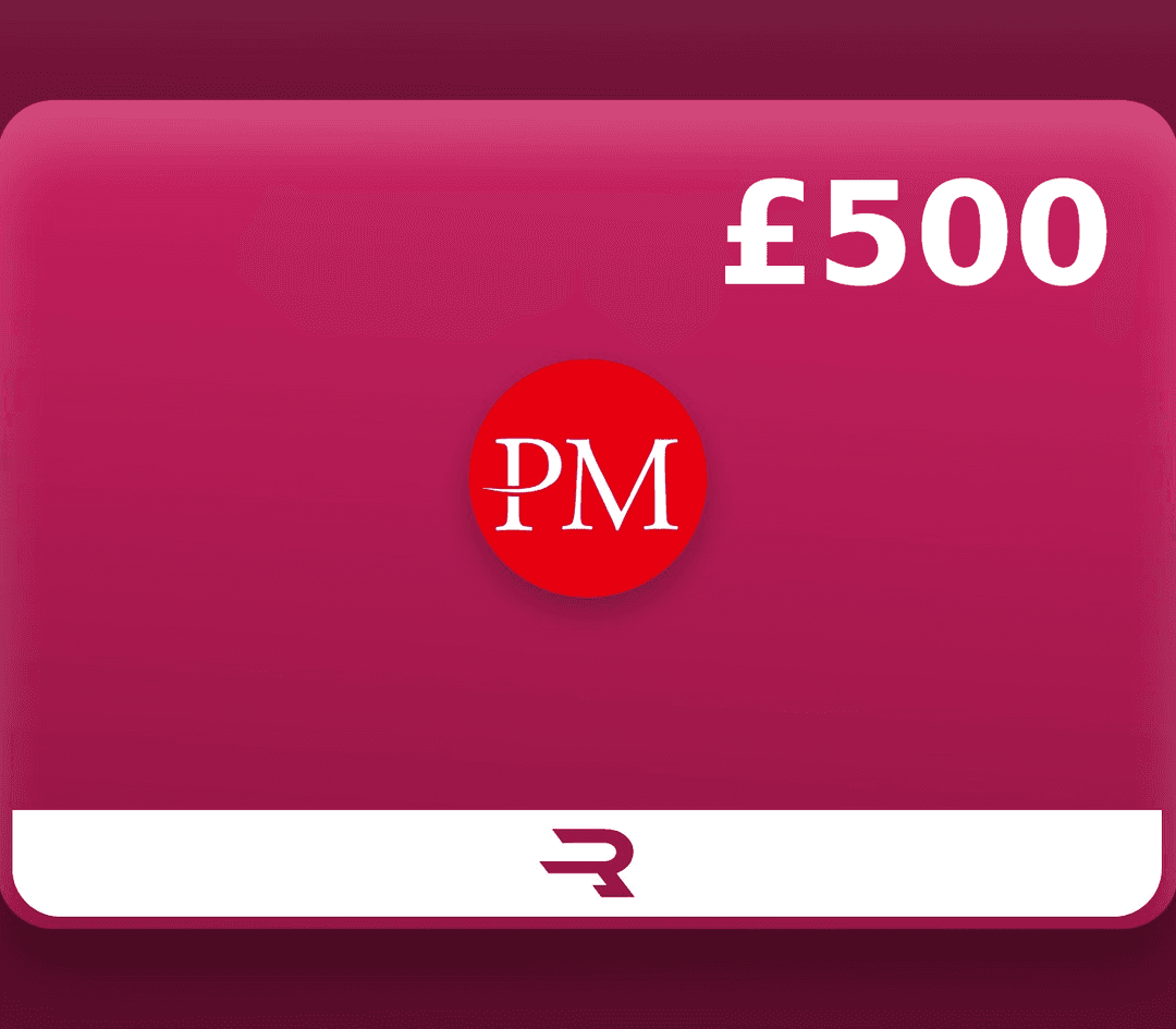Rewarble Perfect Money GBP 500 هدية بطاقة