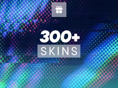أكثر من 300 جلد 🎮 | حساب بوصول كامل 🔑