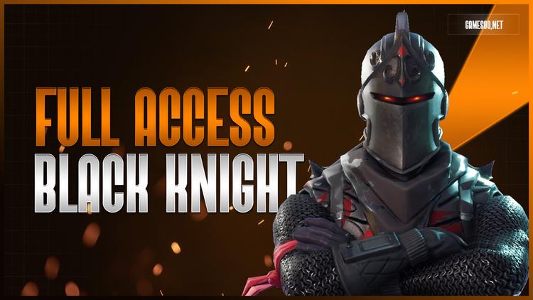 حساب بلاك نايت اساسي ينربط سوني + سكنات عشوائية