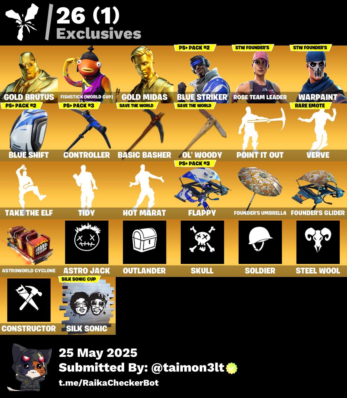 Screen Shot image 10 حساب اساسي 109 سكن + 1750 فيبوكس مهجور ينربط سوني وكل المنصات مضمون 