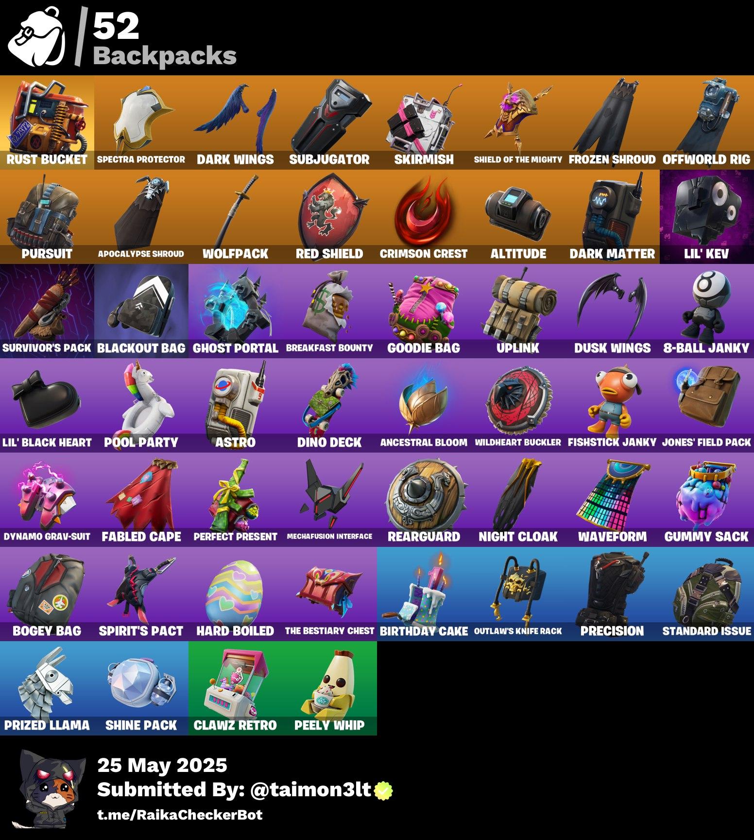 Screen Shot image 5 حساب اساسي 58 سكن + 1025 فيبوكس مهجور ينربط سوني وكل المنصات مضمون 