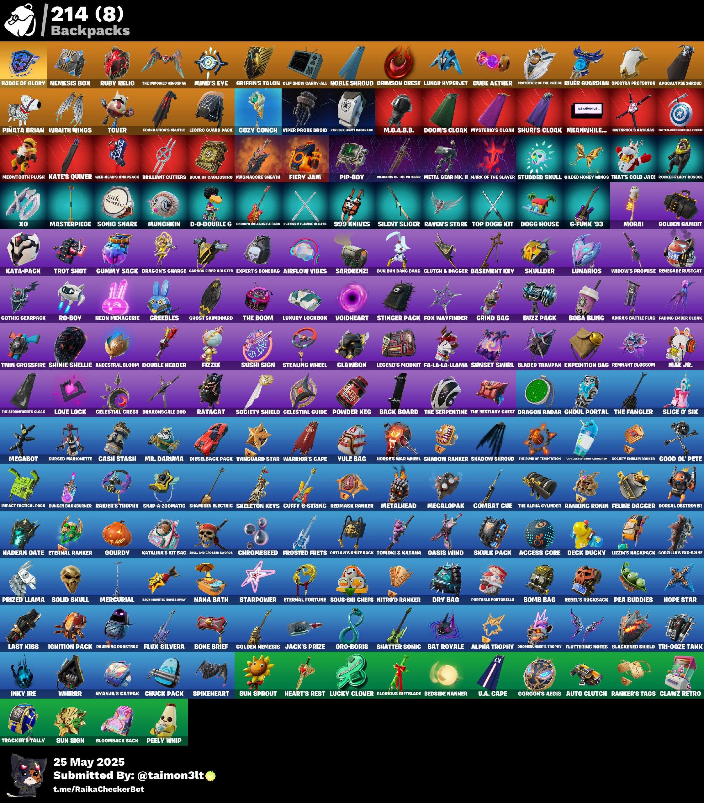 Screen Shot image 9 حساب اساسي 186 سكن + 300 فيبوكس مهجور ينربط سوني وكل المنصات مضمون 