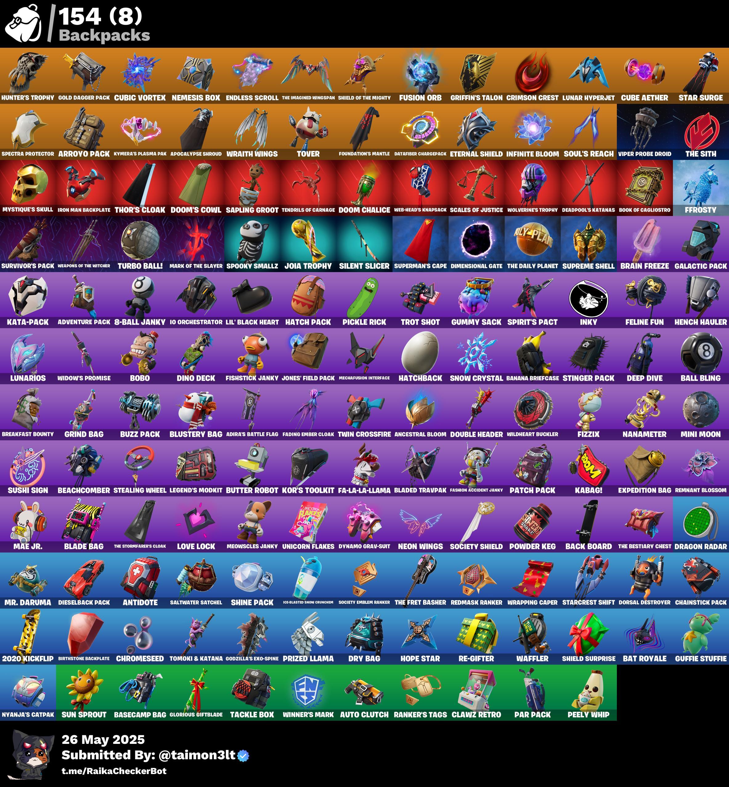 Screen Shot image 8 حساب اساسي 114 سكن + 850 فيبوكس مهجور ينربط سوني وكل المنصات مضمون 