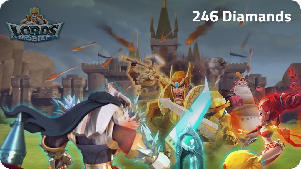 لوردس موبايل 246 جوهرة