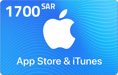بطاقة هدايا ابل ايتونز 1700 ريال - ستور سعودي
