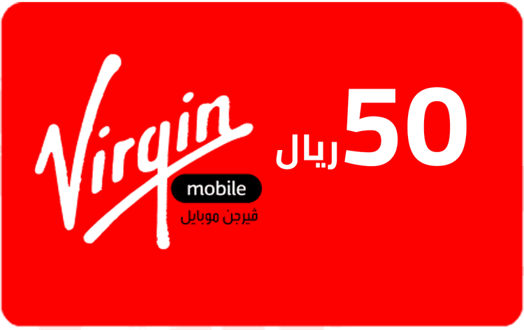 بطاقة فيرجن 50 ريال